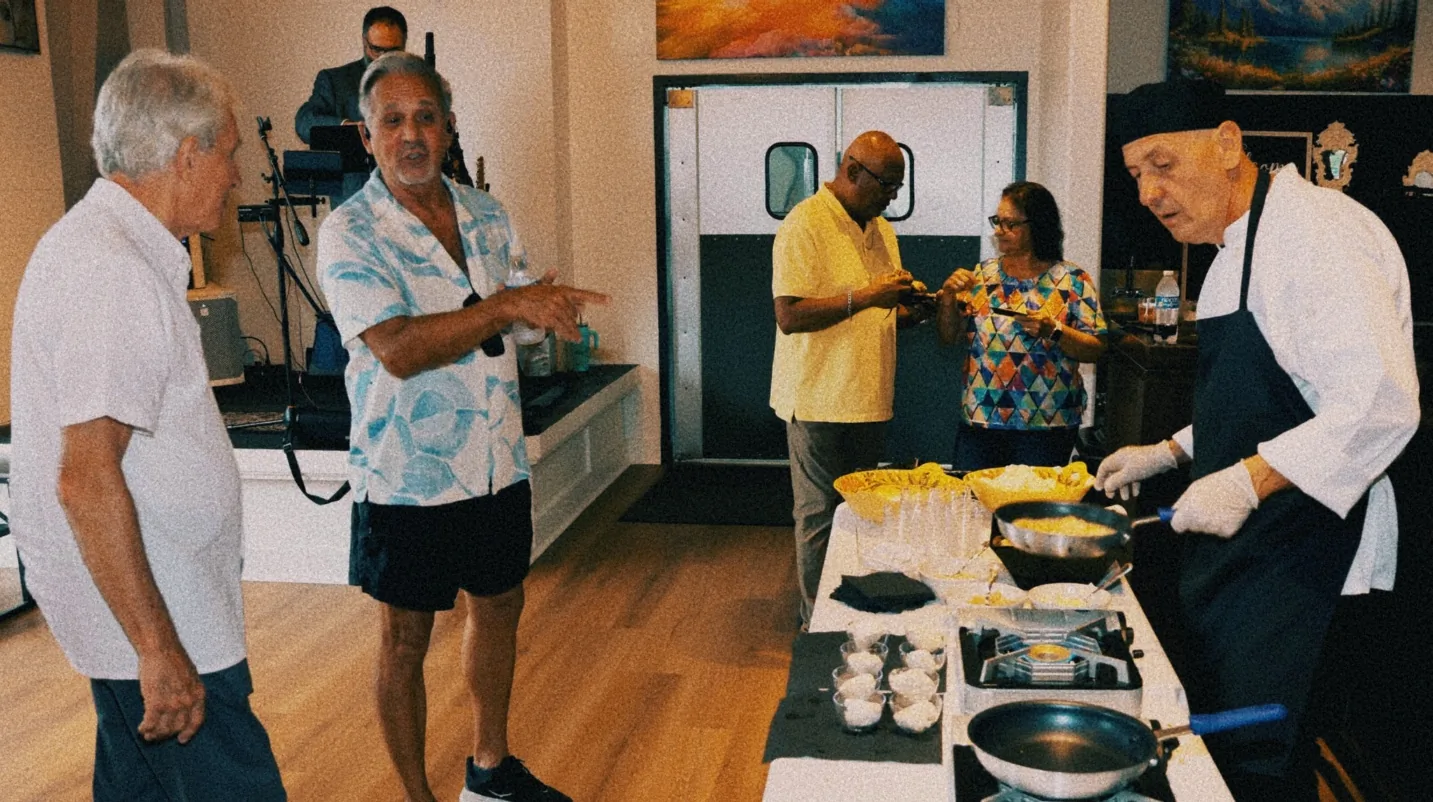 Candid moment from The Venue Clermont grand opening and ribbon cutting celebration